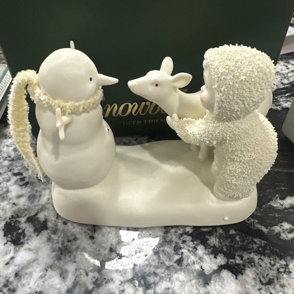 Dept. 56 Snowbabies “Deer Friends” Figurine 56.69443 In Original Box 2004